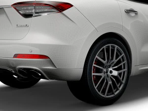 maserati levante gt hybrid 2022 3D Model