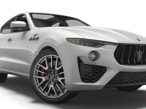 maserati levante gt hybrid sport package 2022 3D Model