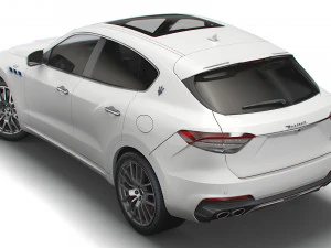maserati levante gt hybrid sport package 2022 3D Model