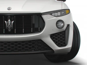maserati levante gt hybrid sport package 2022 3D Model