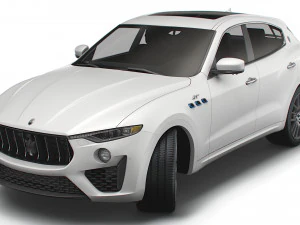 maserati levante gt hybrid sport package 2022 3D Model