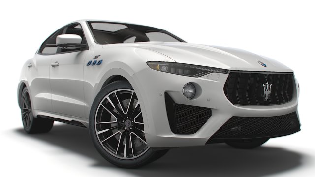 Maserati levante gt hybrid trofeo 2022 Modelo 3D .c4d .max .obj .3ds .fbx .stl .blend