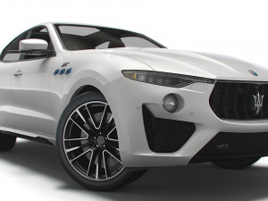 Maserati levante gt hybrid trofeo 2022 3D Model
