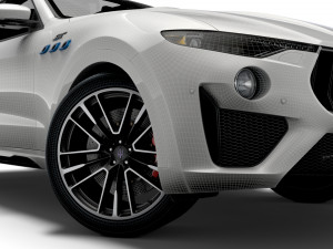 Maserati levante gt hybrid trofeo 2022 Modelo 3D