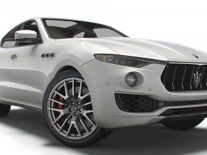 मासेराती लेवान्ते एस क्यू4 ग्रैनलुसो 2022 3D मॉडल