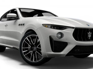 maserati levante trofeo 2022 3D Model