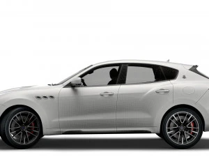 maserati levante trofeo 2022 3D Model