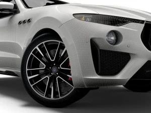 maserati levante trofeo 2022 3D Model
