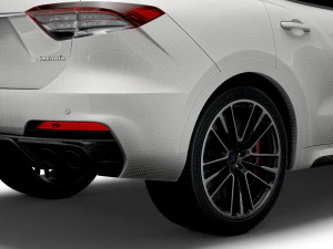 maserati levante trofeo 2022 3D Model