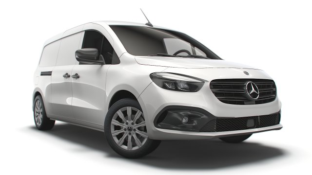 mercedes benz citan lwb 2022 Modello 3D .c4d .max .obj .3ds .fbx .stl .blend 