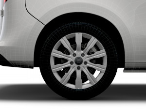mercedes benz citan lwb 2022 Modello 3D