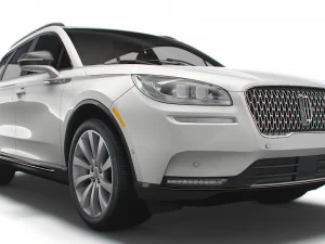 Линкольн Корсар 2020 3D Модель