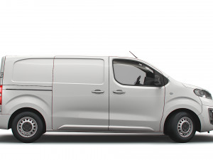 fiat scudo l2 2022 3D Model