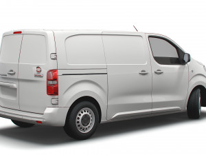 fiat scudo l2 2022 3D Model
