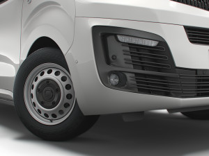 fiat scudo l2 2022 3D Model