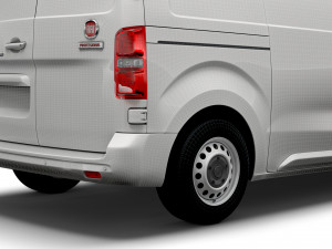 fiat scudo l2 2022 3D Model