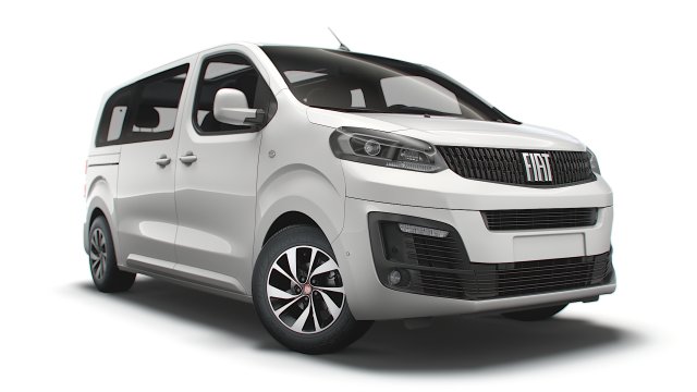 fiat e ulysse l2 2022 3D मॉडल .c4d .max .obj .3ds .fbx .stl .blend 