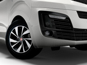 fiat e ulysse l2 2022 3D मॉडल