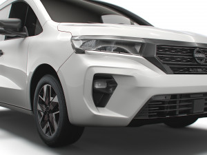 nissan townstar van l1 2022 3D मॉडल