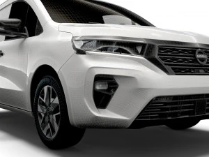 nissan townstar van l1 2022 3D Model