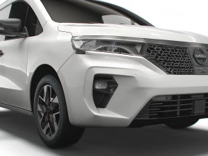 nissan townstar van l1 2022 3D Model