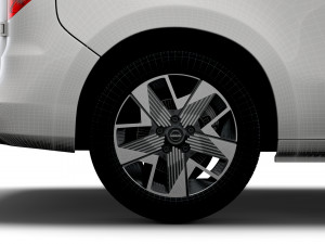 nissan townstar ev van l2 2022 3D मॉडल