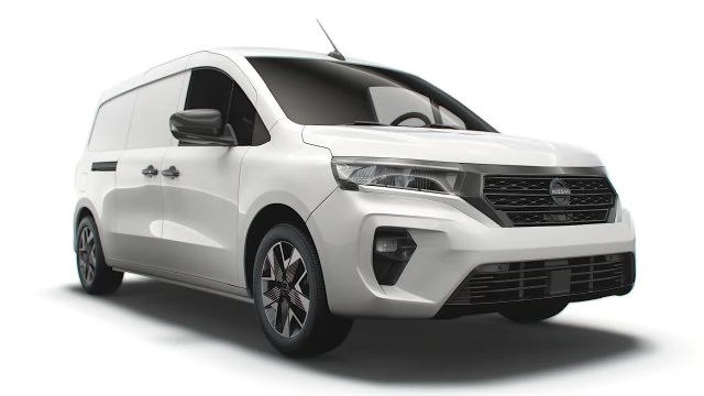 nissan townstar van l2 2022 3D Model .c4d .max .obj .3ds .fbx .stl .blend 