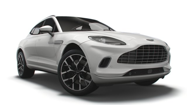 aston martin dbx straight six 2022 Model 3D .c4d .max .obj .3ds .fbx .stl .blend 