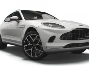 aston martin dbx sei cilindri in linea 2022 Modello 3D