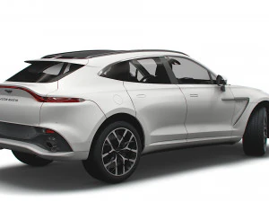 aston martin dbx straight six 2022 3D Model