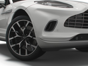 aston martin dbx straight six 2022 Model 3D