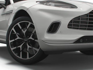 aston martin dbx straight six 2022 3D Model