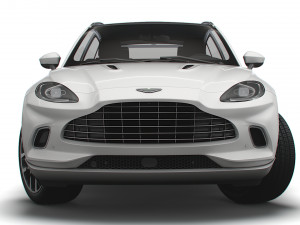 aston martin dbx straight six 2022 Model 3D