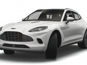 aston martin dbx straight six 2022 Model 3D
