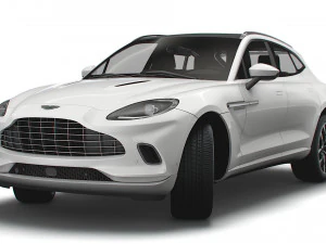 aston martin dbx straight six 2022 3D Model