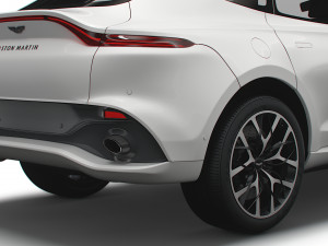 aston martin dbx straight six 2022 Model 3D