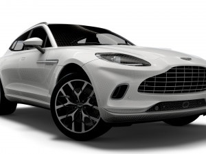 aston martin dbx straight six 2022 Model 3D