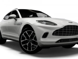 aston martin dbx straight six 2022 3D Model