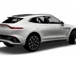aston martin dbx straight six 2022 Model 3D