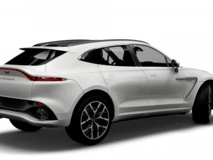 aston martin dbx straight six 2022 3D Model