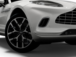 aston martin dbx straight six 2022 Model 3D