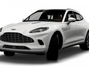 aston martin dbx straight six 2022 Model 3D