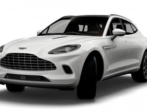 aston martin dbx straight six 2022 3D Model