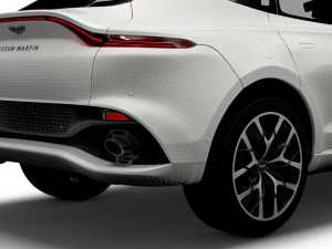aston martin dbx straight six 2022 3D Model