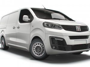 fiat e scudo l3 2022 3D मॉडल