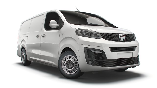 fiat scudo l3 2022 3D 模型 .c4d .max .obj .3ds .fbx .stl .blend 