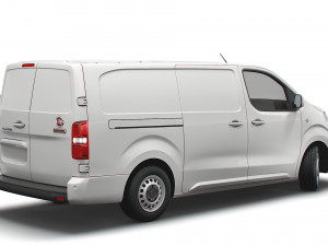 fiat scudo l3 2022 3D 模型