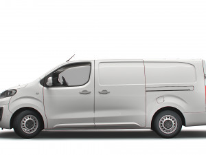 fiat scudo l3 2022 3D 模型