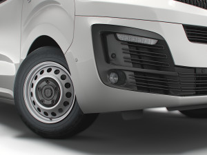 fiat scudo l3 2022 3D 模型