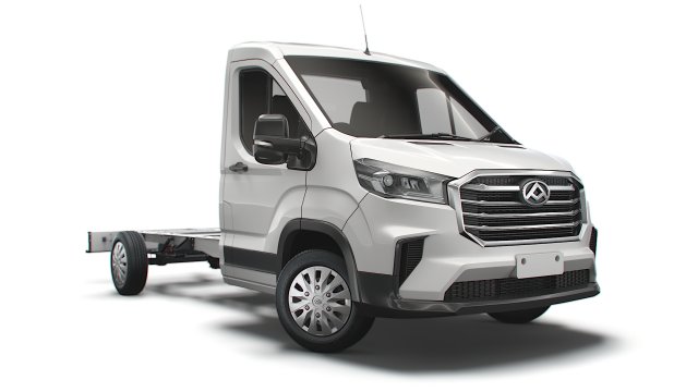 maxus deliver 9 chassis 2022 3D Модель .c4d .max .obj .3ds .fbx .stl .blend 